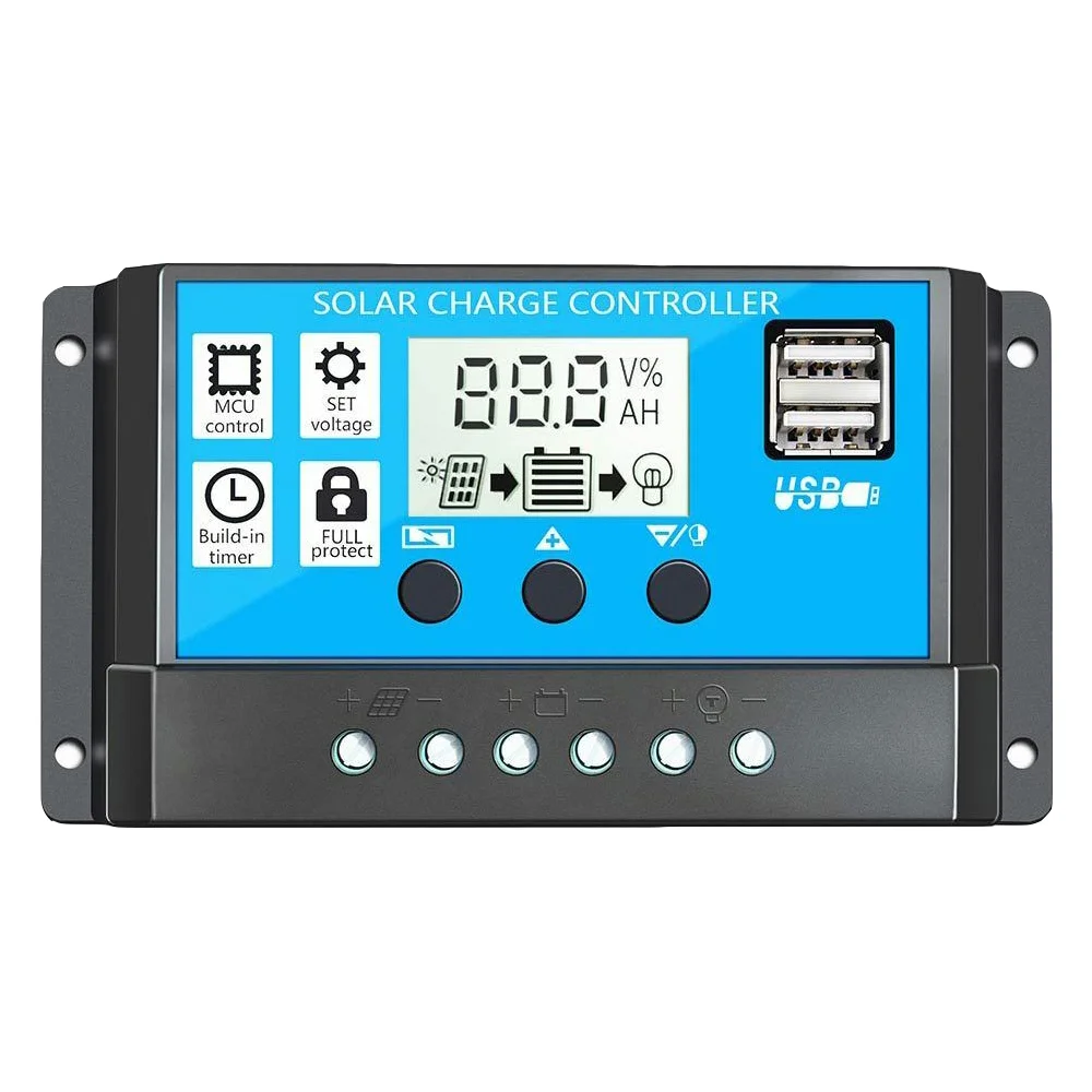 Panou Solar 20W cu regulator de incarcare pentru gard electric, pentru baterie de 12V, Xelon® [2]