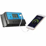 Panou Solar 50W cu regulator de incarcare pentru gard electric, pentru baterie de 12V, Xelon [3]