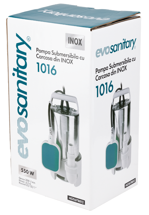 Pompa Submersibila cu Carcasa din  INOX 1016 Evosanitary [2]