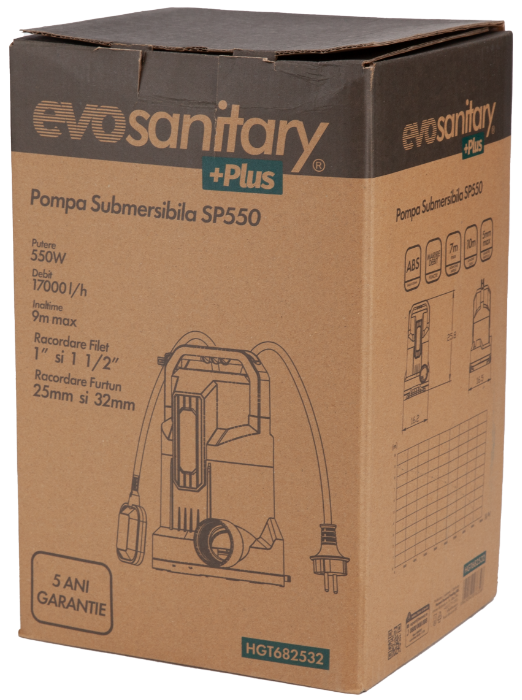 Pompa Submersibila SP550 Evosanitary Plus [2]