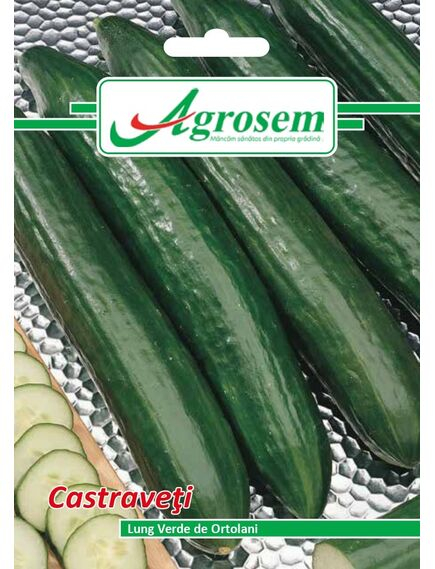 Seminte Castraveti LUNGO VERDE DEGLI ORTOLANI - 3GR [1]