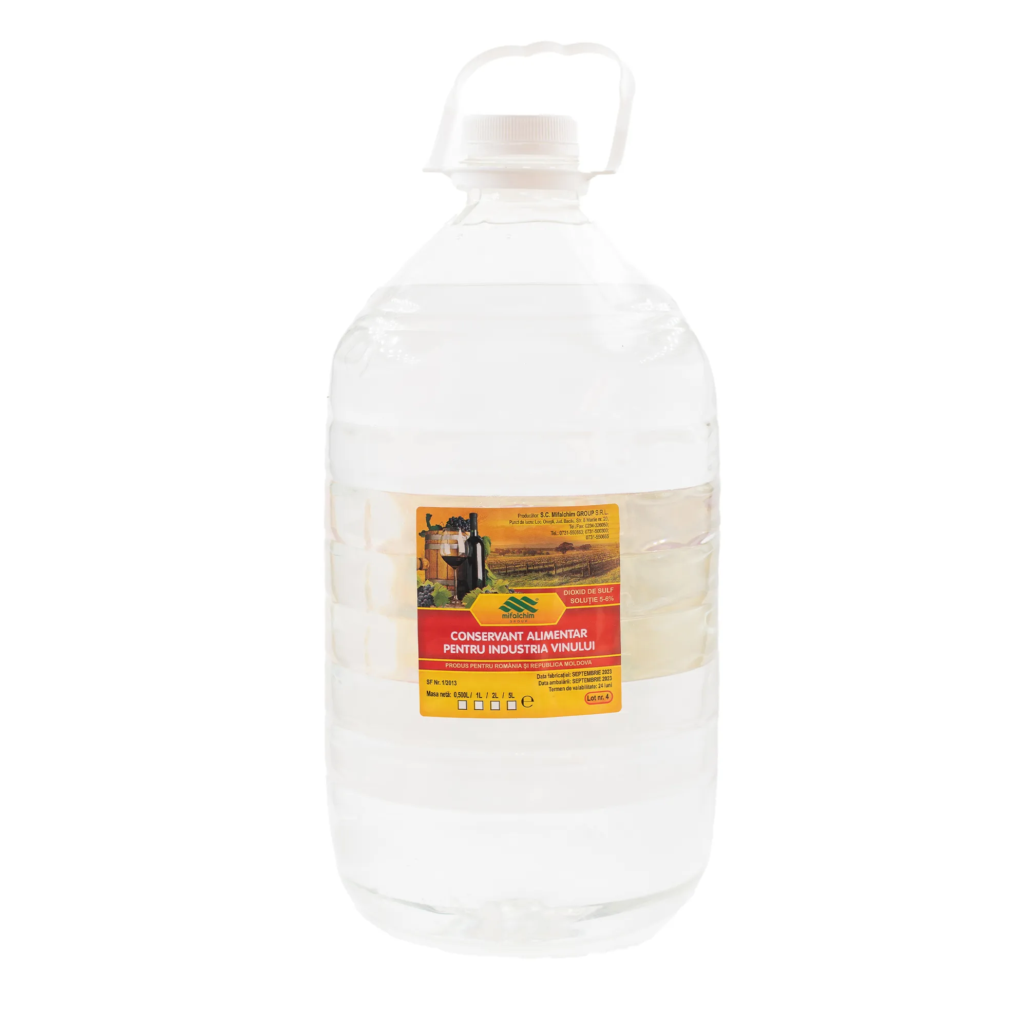 Sulf lichid, 500ml, conservant alimentar pentru vin, dioxid de sulf [3]