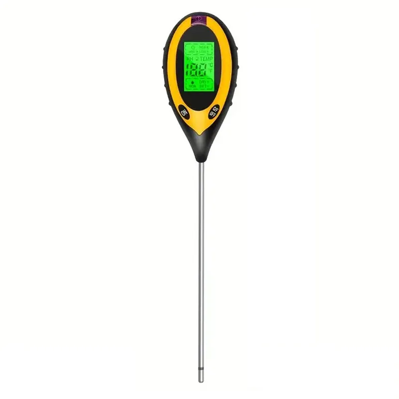 Accesorii gradina - Aparat digital de analiza a solului, pH metru, 4 functii, portabil