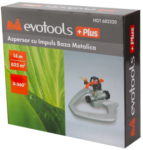 Aspersor cu Impuls Baza Metalica PLUS [1]