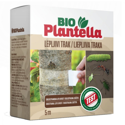 Articole intretinerea plantelor - Benzi lipicioase pentru protectie copaci Bio Plantella - 5 m, Afide, Omizi, Paduchi, Furnici
