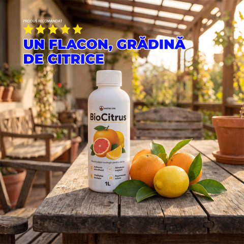 BioCitrus - Îngrășământ Bio și Stimulator pentru Citrice, Protecție & Creștere - 1L [7]