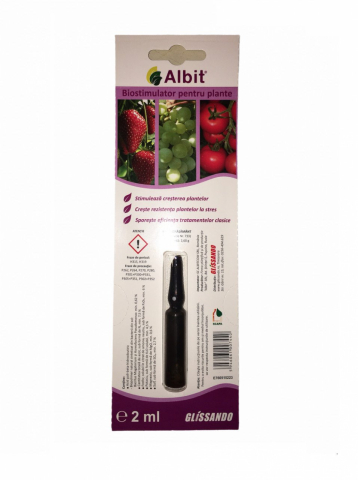 Biostimulator ALBIT - 2 ml, Vitana, Tratament Seminte si Ingrasamant Foliar Concentrat