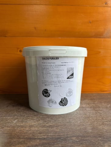 Cresterea Animalelor - Calciu Furajer VITAMINIZAT, 5 kg