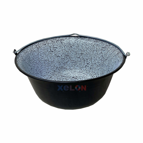 Ceaune si accesorii - Ceaun emailat tip bogracs, cu agatator