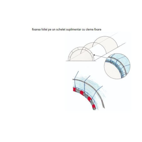 Cleme metal 1" pentru fixare folie solar [3]