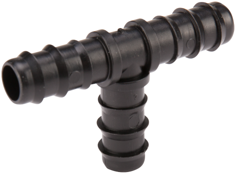 Tub picurare - Conector Teu pentru Tub Picurare