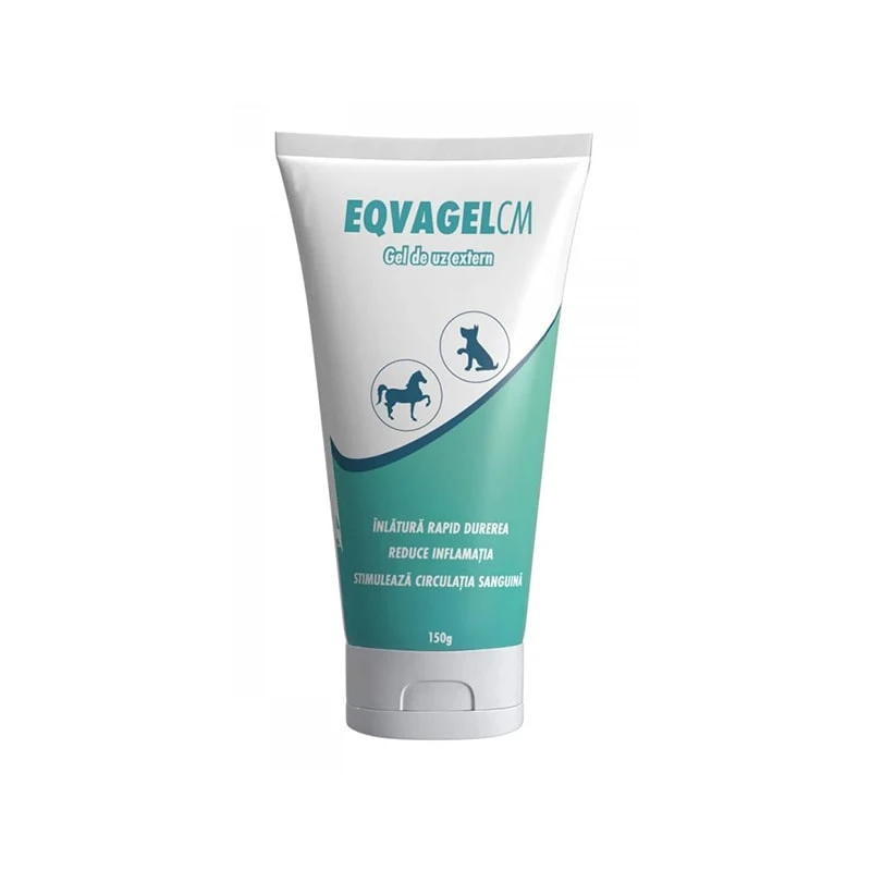 Produse uz veterinar - EQVAGEL CM gel antiinflamator pentru cai si caini 150g