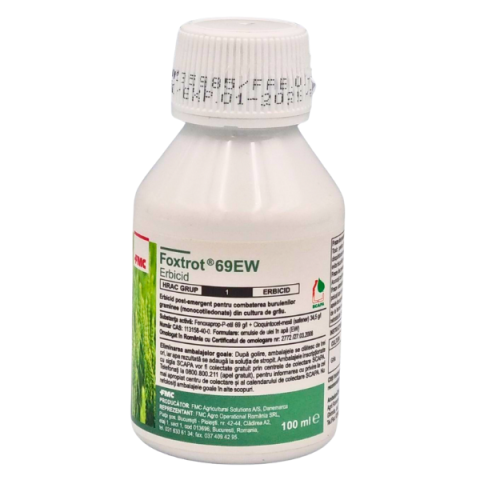 Erbicide - Erbicid FOXTROT 69 EW - 100 ml, FMC, Postemergent