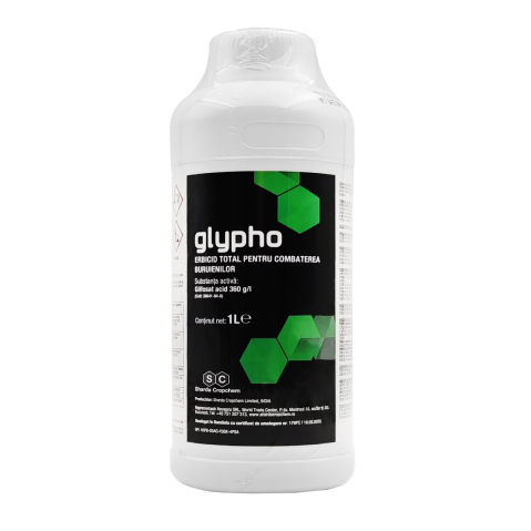Erbicide - Erbicid total sistemic Glypho Glifosat 1L
