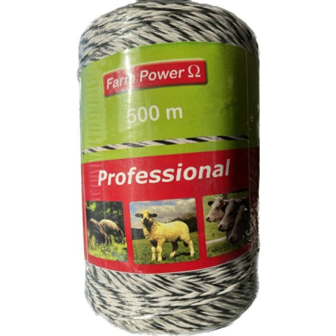 Conductori gard electric - Fir gard electric FarmPower Professional 500 m 0.4 ohm 6 lite cupru si inox