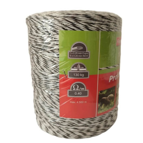Fir pentru gard electric FarmPower Professional 1000m 6 lite 0.4 ohm [1]