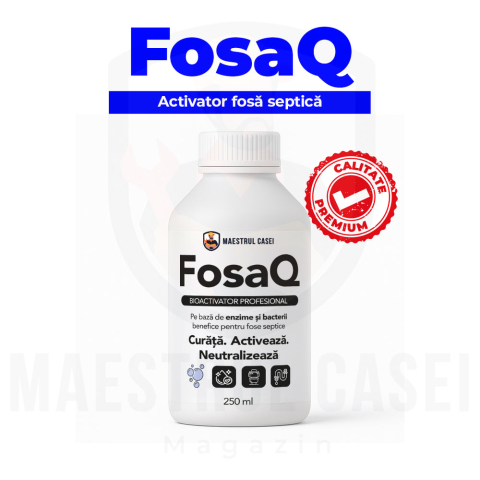 FosaQ – Bioactivator Puternic pentru Fose Septice, Elimină Mirosurile | 250ml [1]