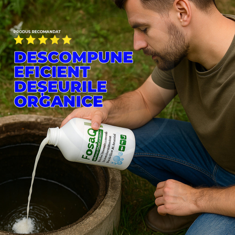 FosaQ – Bioactivator Puternic pentru Fose Septice, Elimină Mirosurile | 250ml [4]