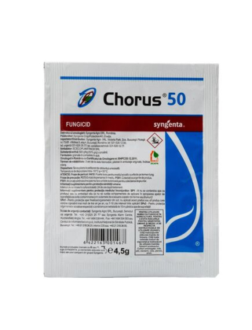 Fungicide - Fungicid CHORUS 50 WG - 4,5 g, Syngenta, Sistemic