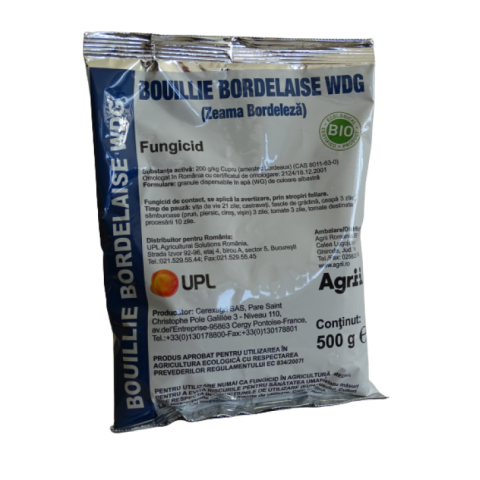 Fungicide - Fungicid contact Zeama Bordeleza (Bouillie Bordelaise) - 500 g, UPL