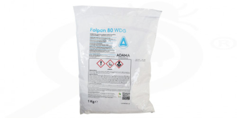 Fungicide - Fungicid FOLPAN 80 WDG - 1 kg, Adama, Contact