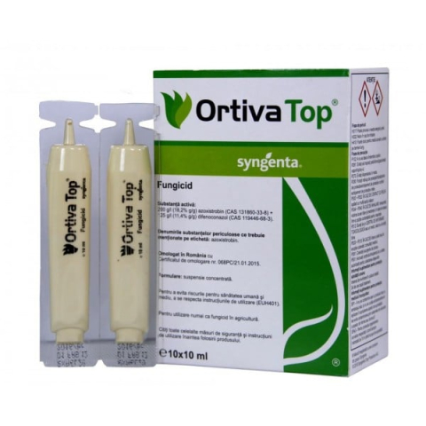 Fungicide - FUNGICID ORTIVA TOP - SYNGENTA (CONTACT SI SISTEMIC) 10 ml