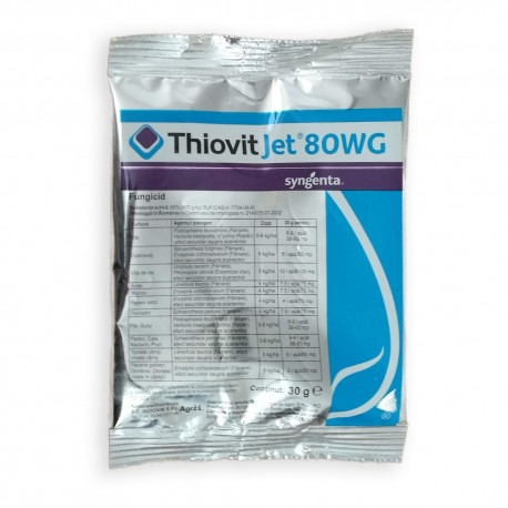 Fungicide - Fungicid THIOVIT JET 80 WG - 30 g, Syngenta, Contact