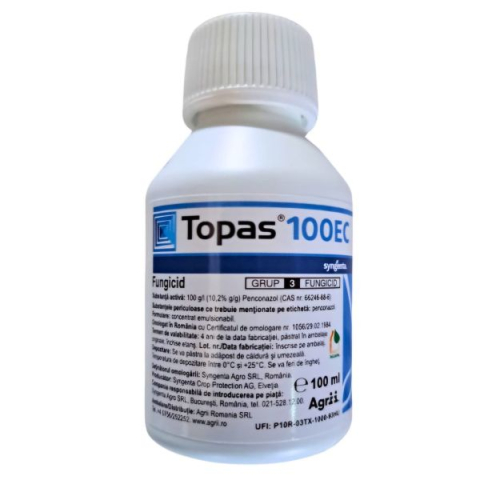 Fungicide - Fungicid TOPAS 100 EC - 100 ml, Syngenta, Sistemic