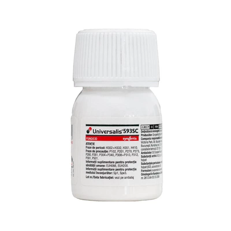 Pesticide - Fungicid UNIVERSALIS 593 SC - 20 ml, Syngenta, Sistemic, Vita de vie