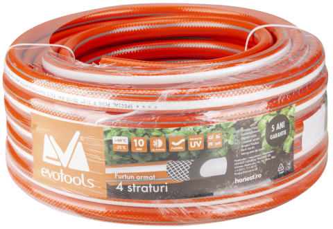 Furtun gradina - Furtun Armat Profi 50M 1/2