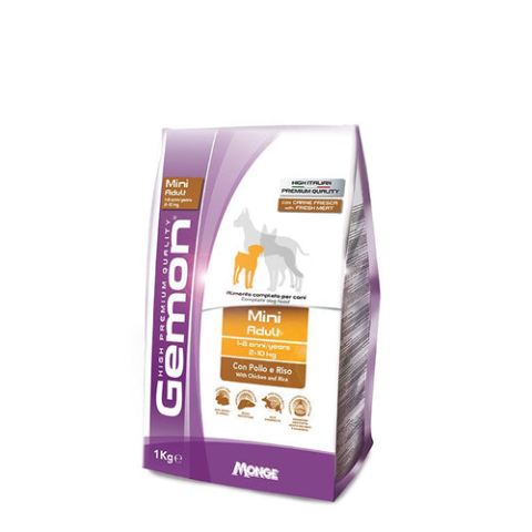 Gemon Caini Mini Adult Pui si Orez Maintenance 20 kg [1]