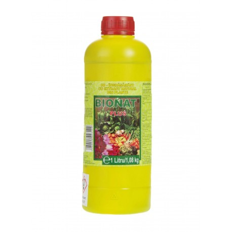 Ingrasaminte foliare si prin picurare - Ingrasamant Foliar BIONAT PLUS - 1 Litru, Panetone - Legume, Porumb, Cereale, Vita de Vie, Gazon