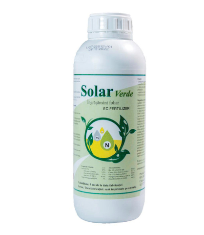 Ingrasaminte foliare si prin picurare - Ingrasamant foliar SOLAR VERDE - 1 Litru, Solarex