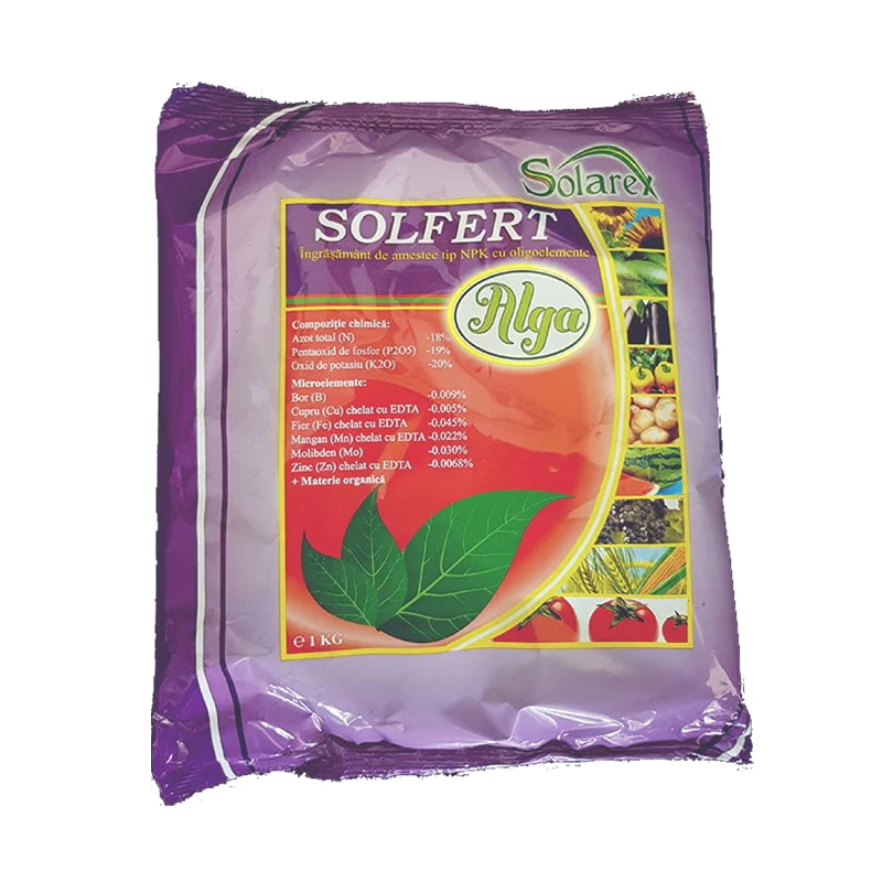 Ingrasamant foliar Solfert Alga 18-19-20 + ME 1kg