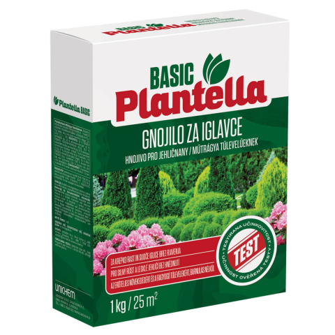 Articole intretinerea plantelor - Ingrasamant pentru conifere PLANTELLA BASIC - 1 kg, Plantella