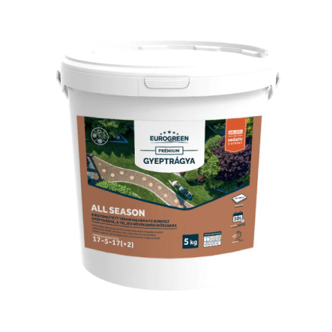 Ingrasaminte Gazon - Îngrășământ universal pentru gazon EUROGREEN All Season 5 kg (125-200m2)