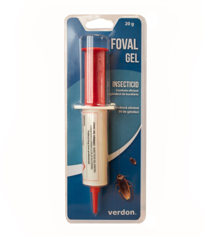 Insecticid FOVAL GEL - 20 g, Kollant, Combate Gandacii de Bucatarie [0]