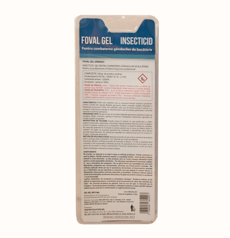 Insecticid FOVAL GEL - 20 g, Kollant, Combate Gandacii de Bucatarie [1]