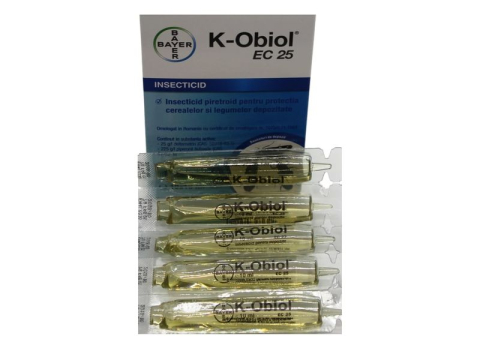 Insecticide - Insecticid K-OBIOL EC 25 - 10 ml, Envu, Contact