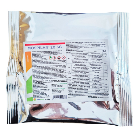 Insecticide - Insecticid sistemic MOSPILAN® 20 SG - 50 g, Sumi Agro, Gandacul de Colorado, Acarieni, Afide, Musculita alba
