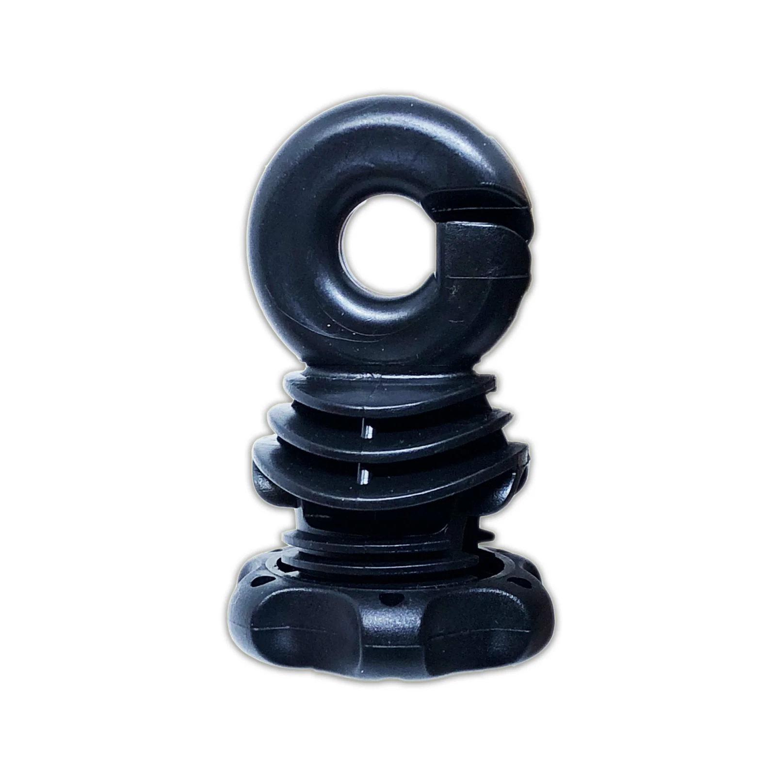 Izolator pentru fir tip stalp metalic, gard electric,10buc/set, Xelon®