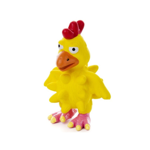 Jucarii - Jucarie cocos latex galben 13 cm