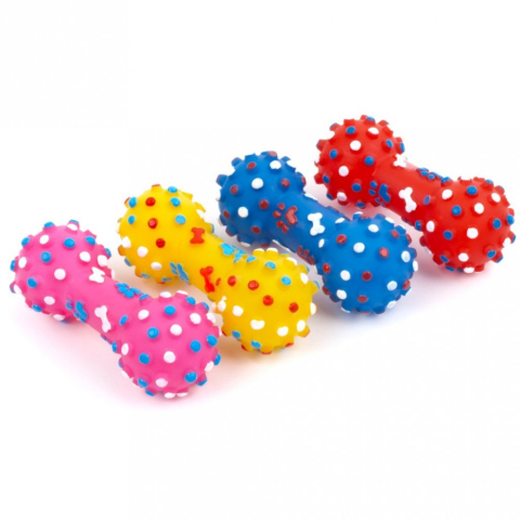 Jucarii - Jucarie gantera dental S 10 cm