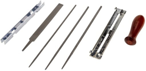 Pile si accesorii de ascutit - Kit Ascutire Lant Motoferastrau Evotools