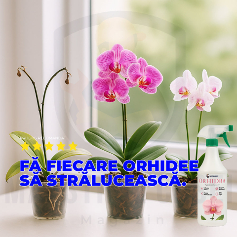 Orhidra – Îngrășământ Bio pentru Orhidee, Tratament pentru Rădăcini și Frunze [6]