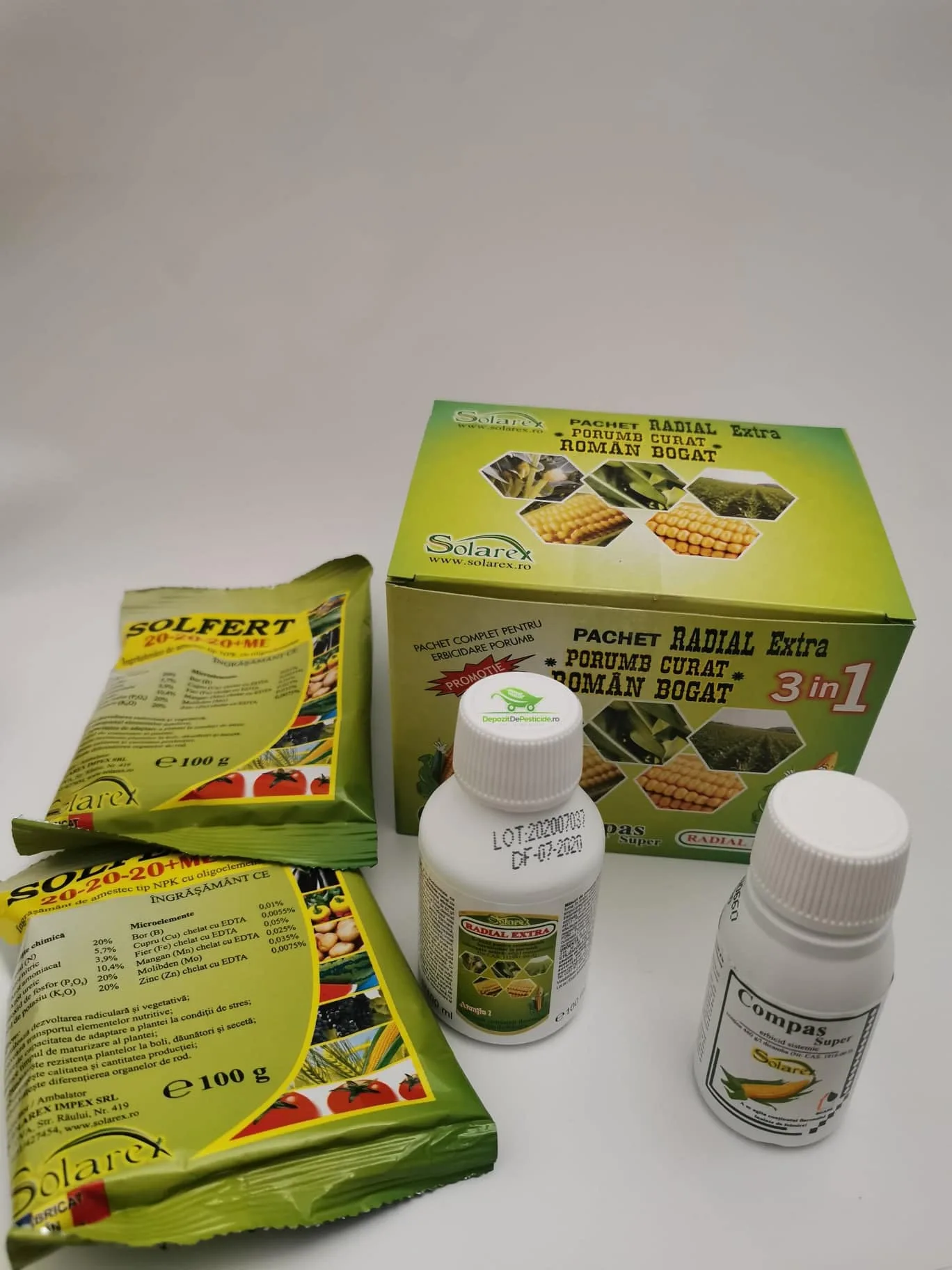 Pachet Porumb RADIAL PRO (3 in 1), Solarex - 10 ari