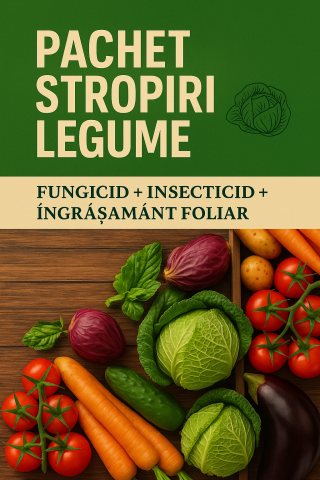 Pachete complete stropire - Pachet stropire legume pentru 10 l apa