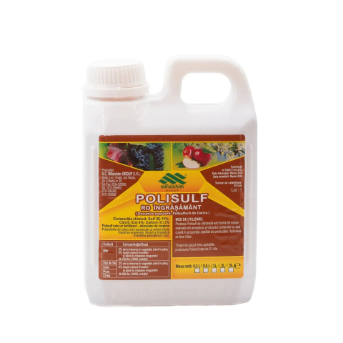 Fungicide - Polisulf / Polisulfura de calciu, Tip MIF, 5 litri