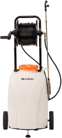 Sisteme de udare si irigare - Pompa de Stropit cu Acumulator, Roti de Transport si Furtun 30M / V[l]: 40