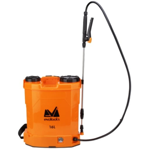 Sisteme de udare si irigare - Pompa de Stropit cu Acumulator si Spatiu Depozitare PP Evotools / V[l]: 16